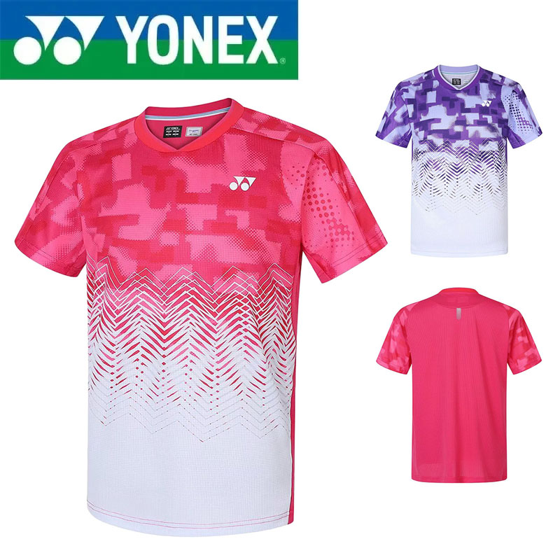 Badminton Yonex - YONEX 고품질 주니어 배드민턴 셔츠 남성