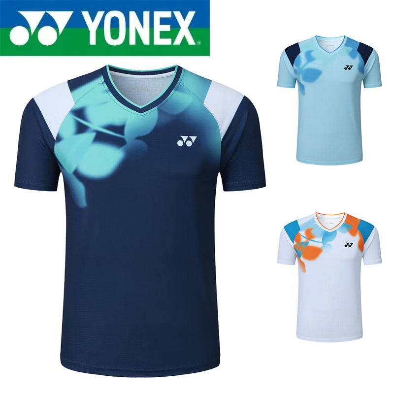 Badminton Yonex - YONEX 배드민턴 반팔 수분 흡수 통기성