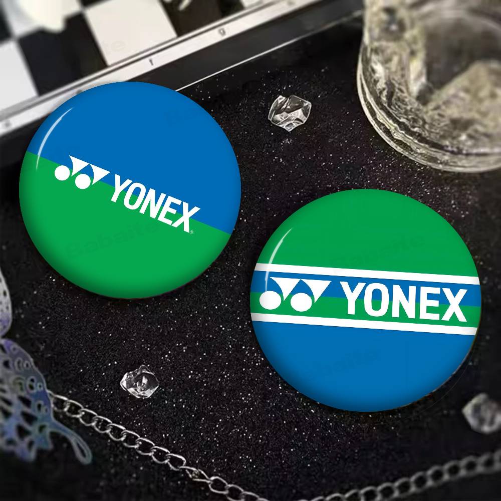 패션 배드민턴 Y-Yonex 사진 브로치 창의적인 원형 - Badminton Yonex 리뷰 및 가격