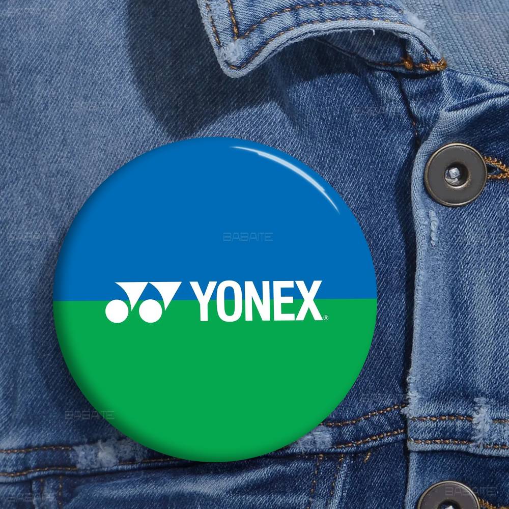 패션 배드민턴 Y-Yonex 사진 브로치 창의적인 원형 - Badminton Yonex 리뷰 및 가격